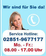 Wir sind für Sie da!