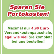 Sparen Sie Portokosten!