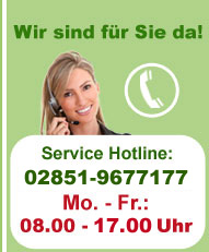 Wir sind für Sie da!